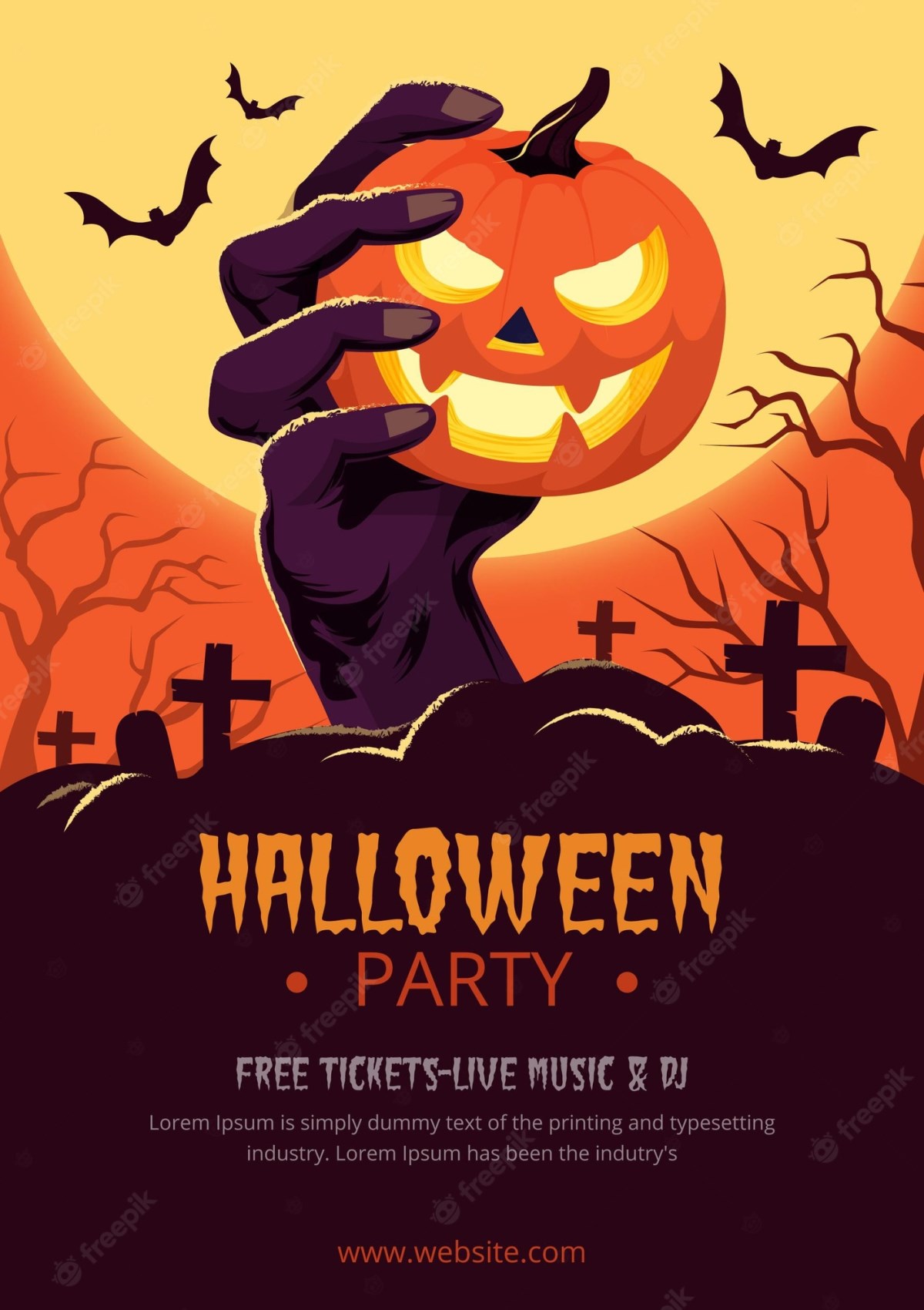 6 Creative Halloween Party Poster Ideas
